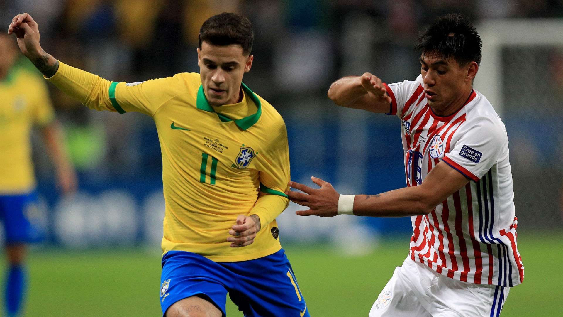Coutinho Brasil Paraguai Copa América 27 06 2019