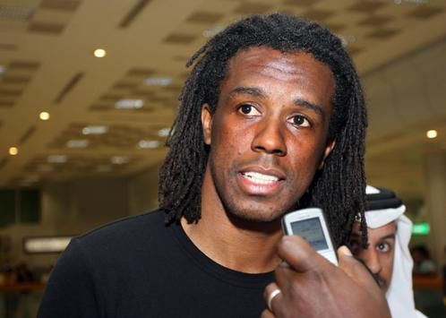 Roque Junior bei der Ankunft in Katar