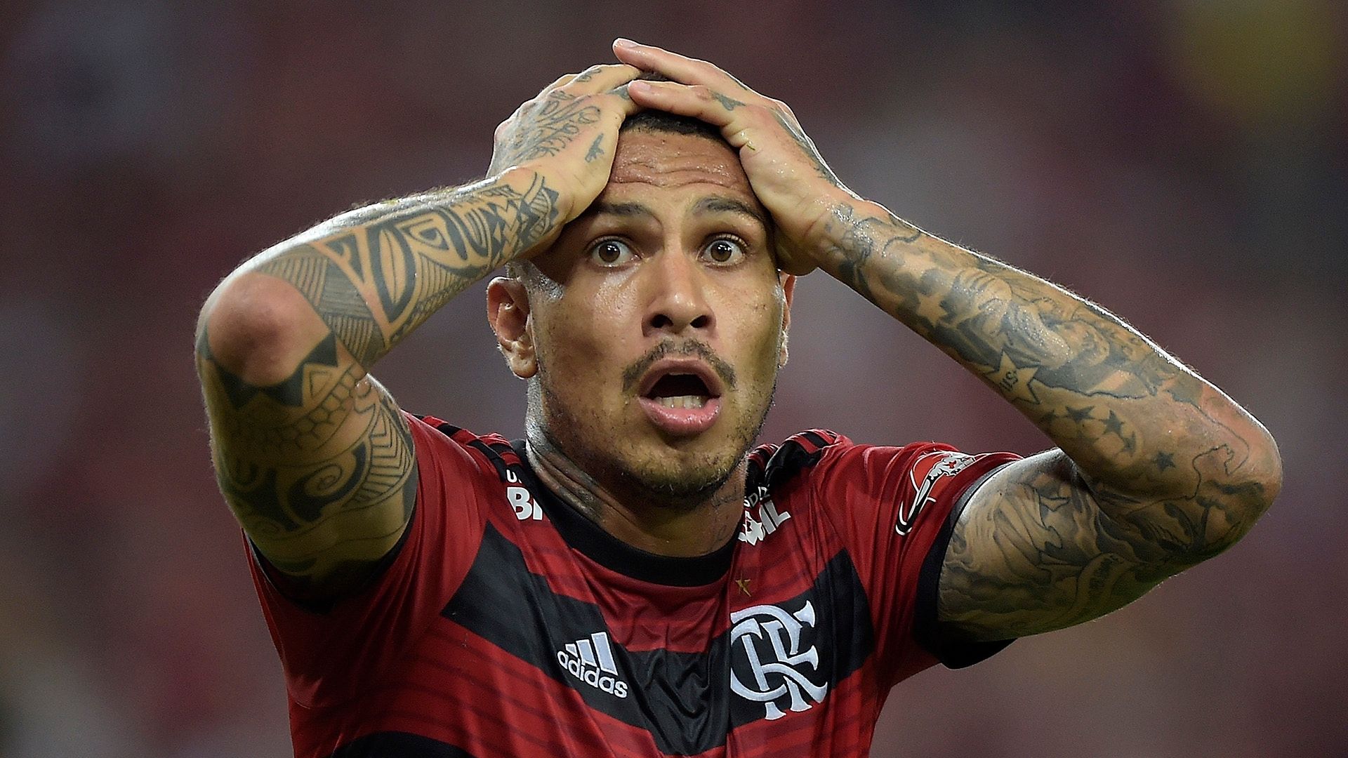 Paolo Guerrero Flamengo Sao Paulo Brasileirao Serie A 18072018