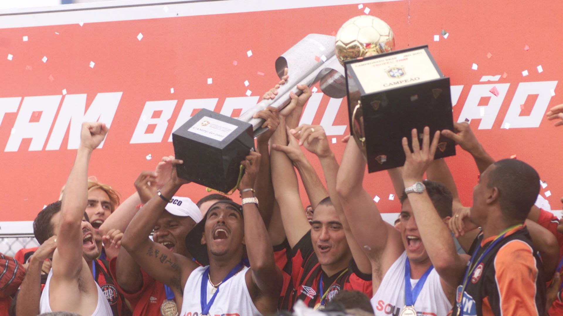 Atletico PR Championship Celebration 2001