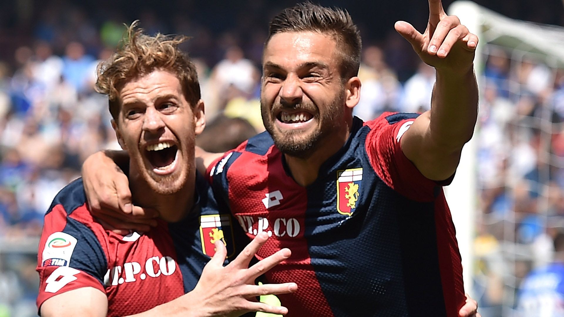 Leonardo Pavoletti Sampdoria Genoa Serie A