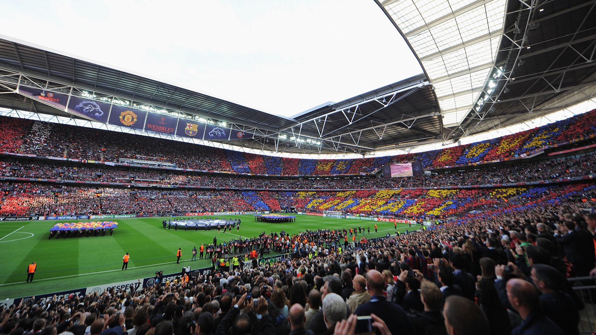 Wembley Stadium General View Champions League final 2011