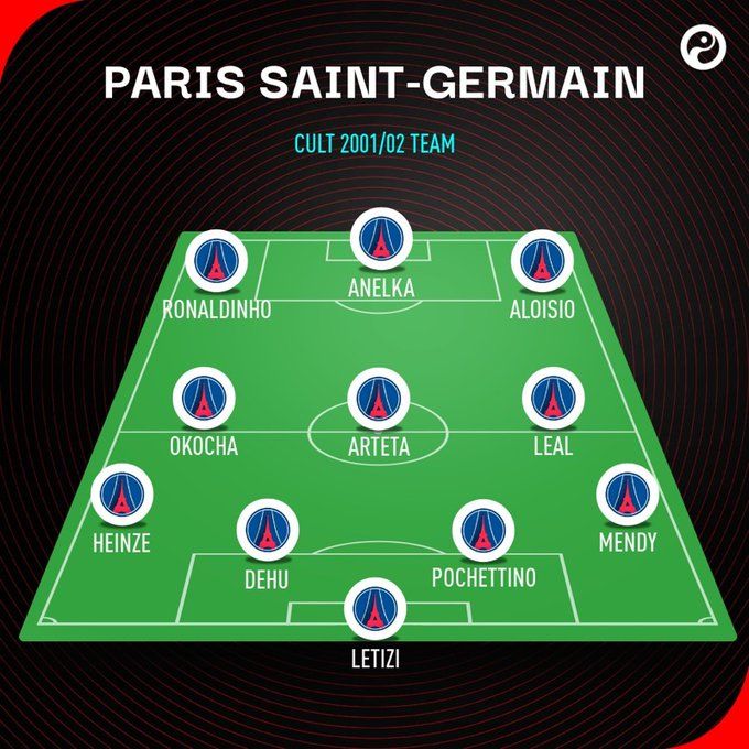 2001/02 포체티노 PSG XI