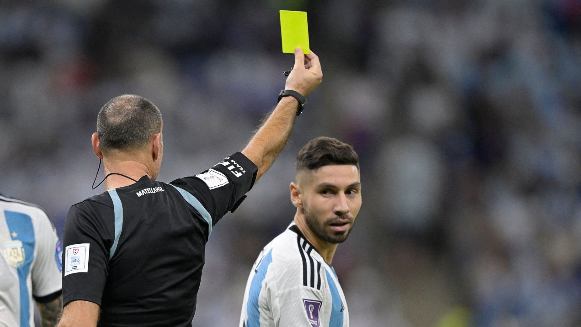 Yellow Card cartão amarelo Argentina