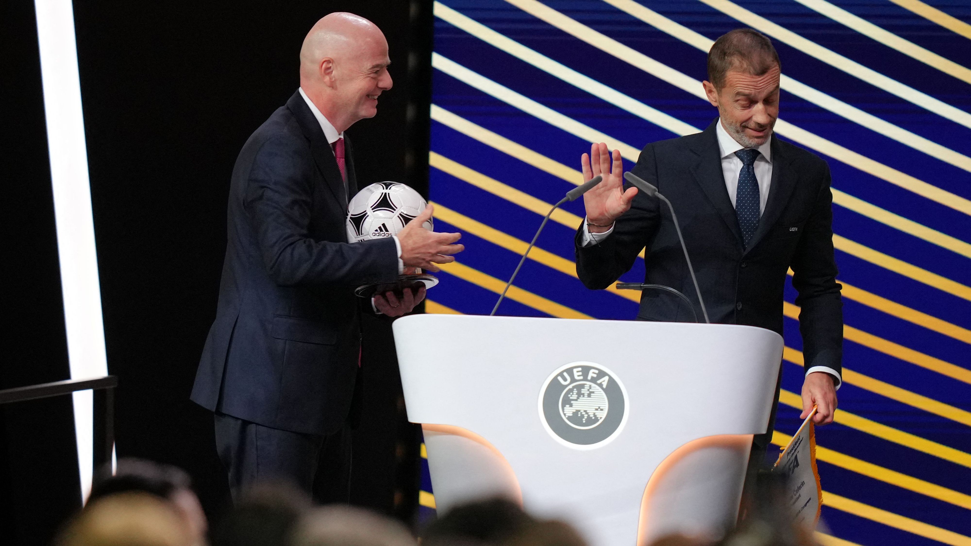 Aleksander Ceferin Infantino