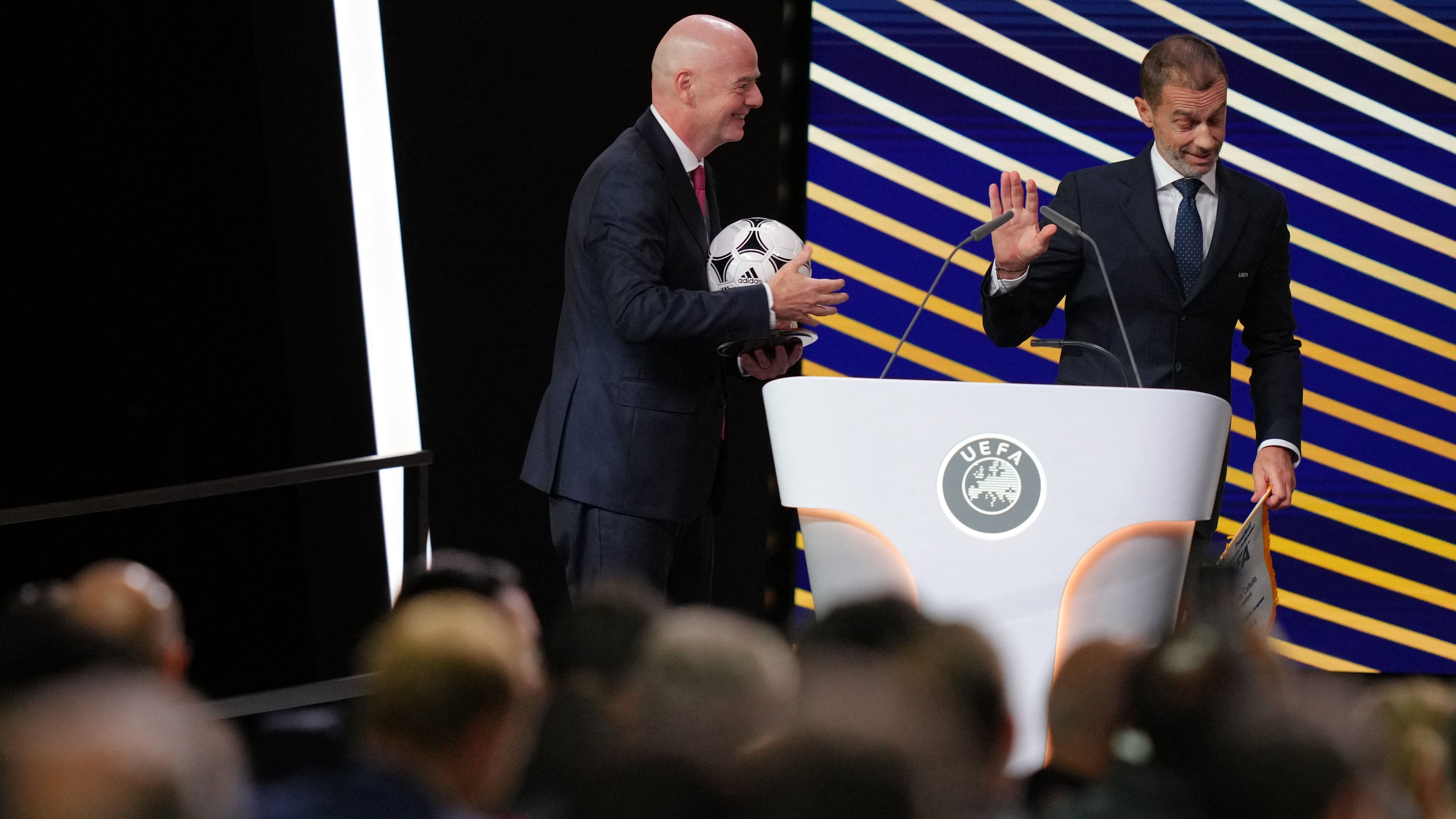 Aleksander Ceferin Infantino