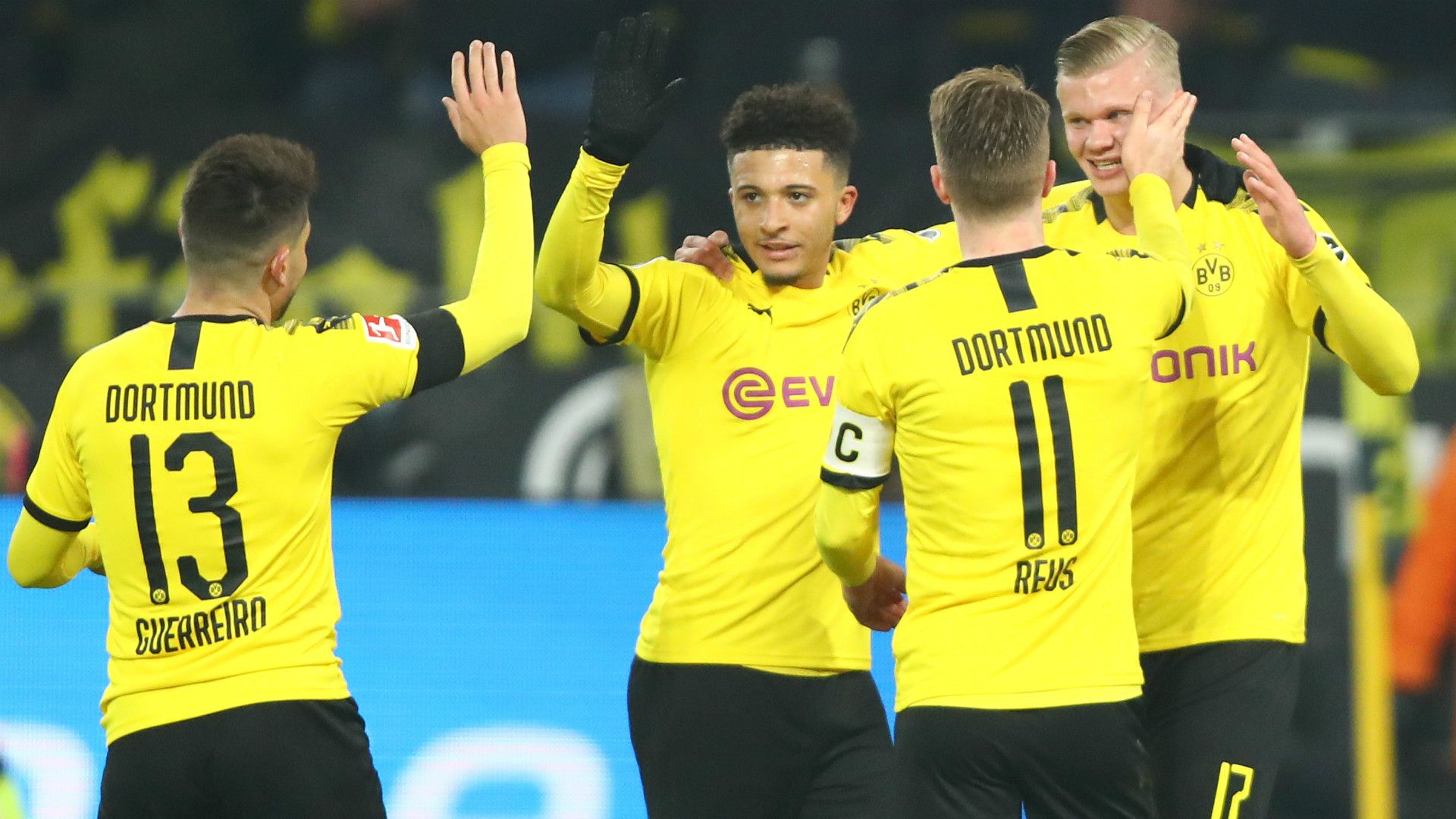 Erling Haaland Jadon Sancho Borussia Dortmund 2020