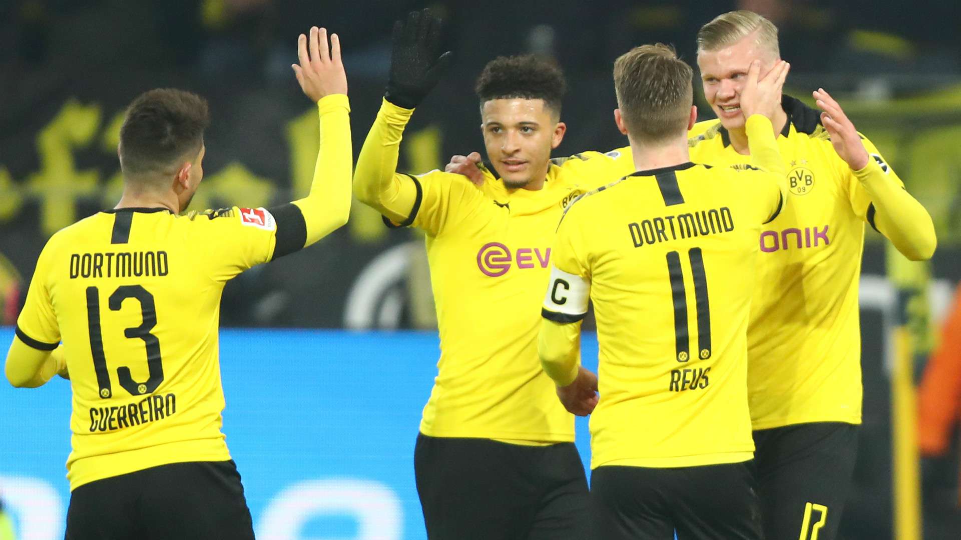 Erling Haaland Jadon Sancho Borussia Dortmund 2020
