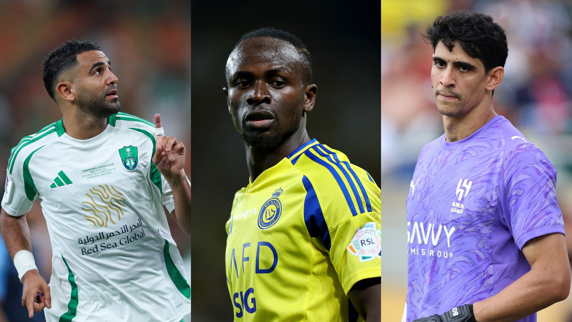 Yassine Bounou Sadio Mane Riyad Mahrez 2026