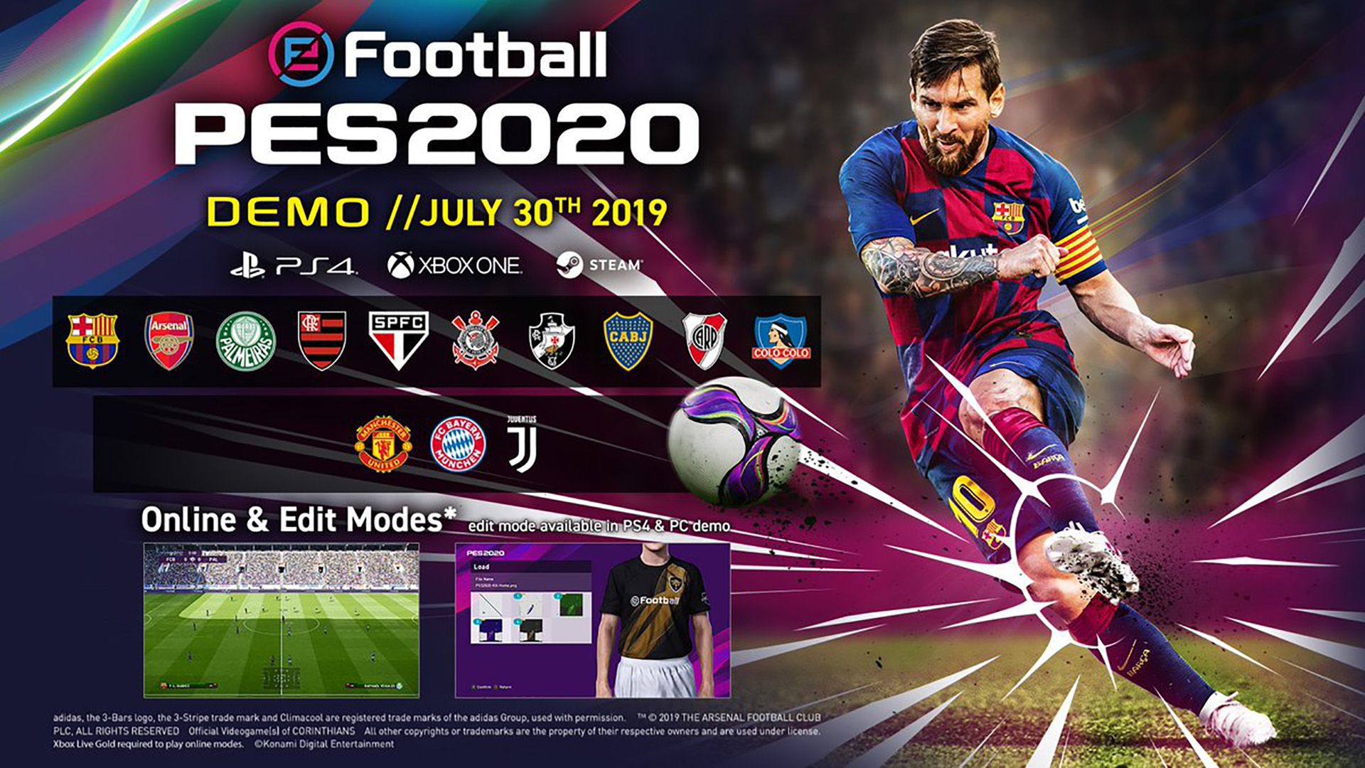 PES 2020 demo