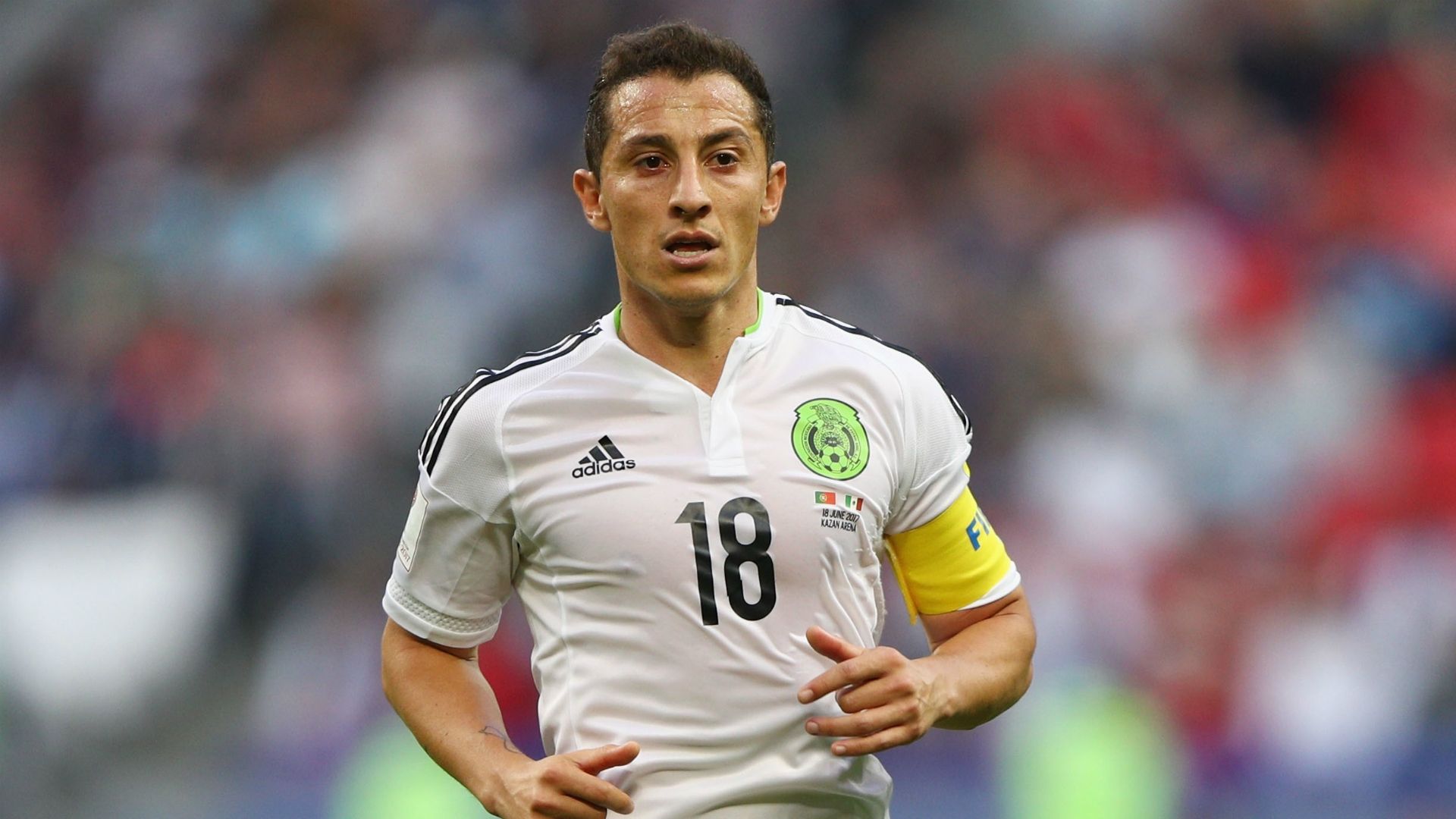 Andrés Guardado México - Portugal Confederaciones