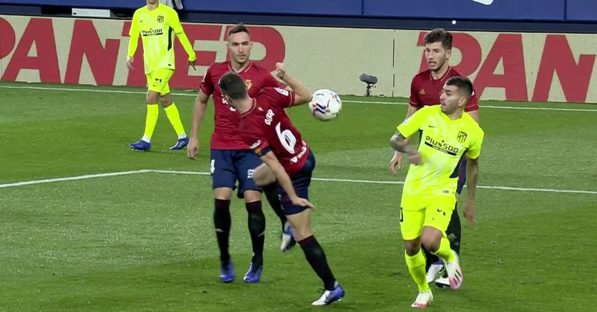 Oier y Correa (Osasuna vs. Atlético de Madrid)