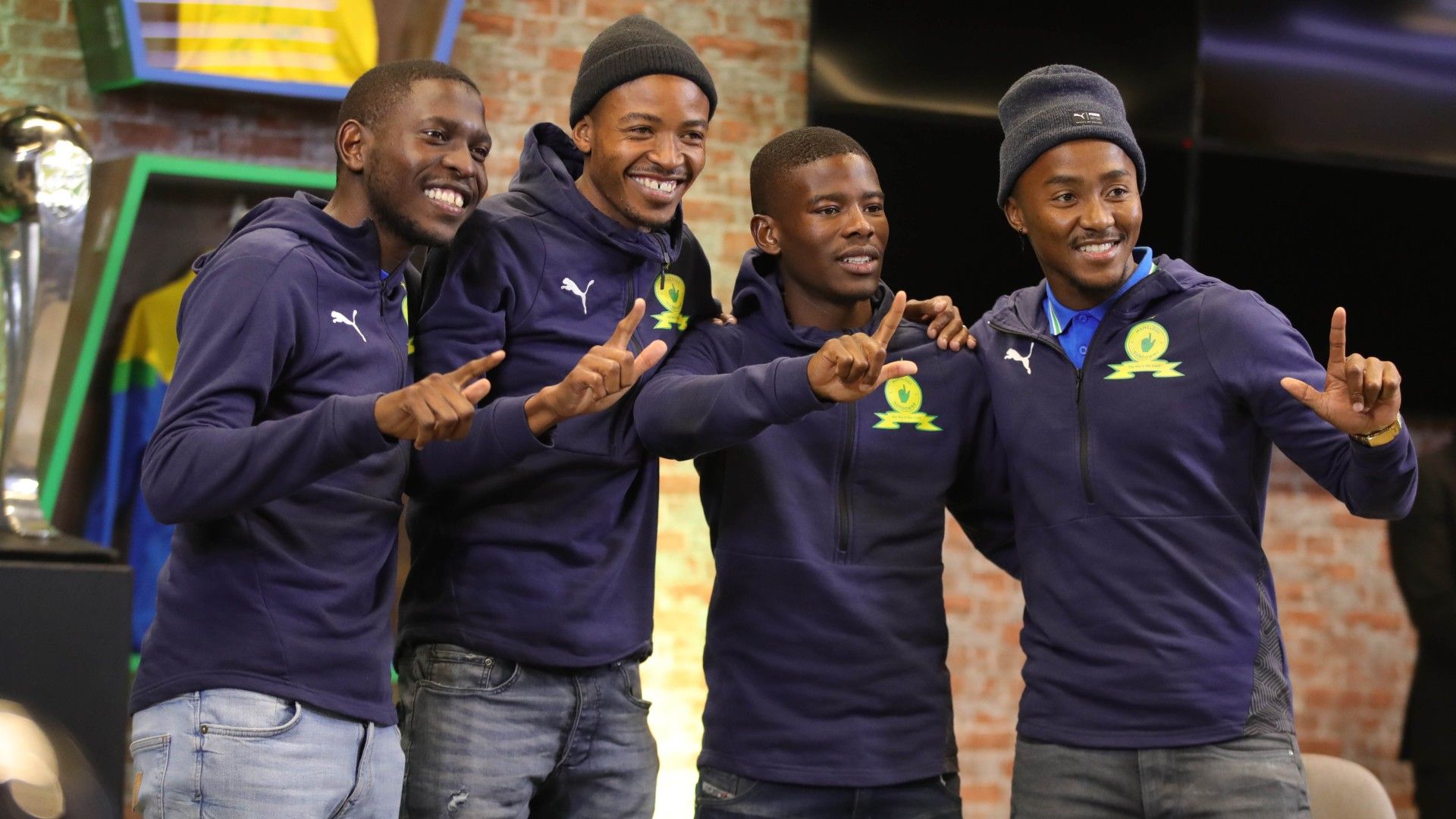 Aubrey Modiba, Thapelo Morena, Neo Maema & Lebohang Maboe, Mamelodi Sundowns, 2022