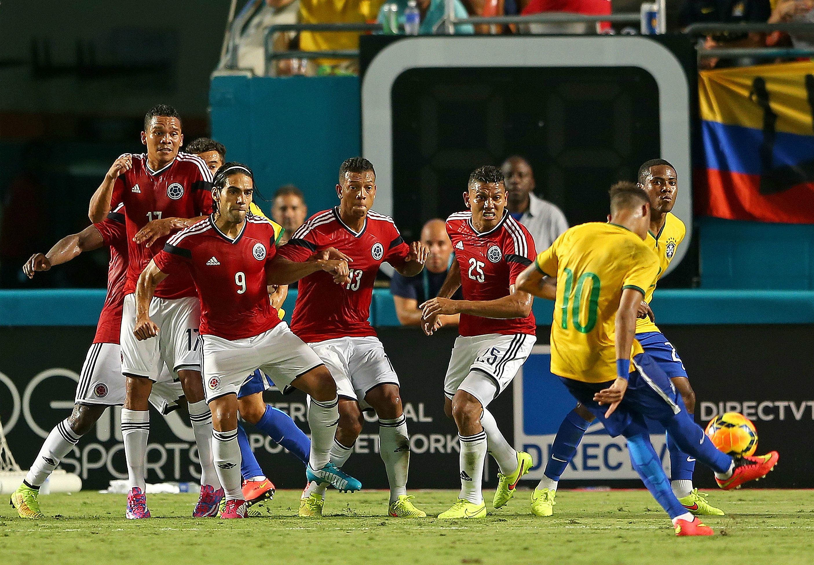 Neymar Brazil Colombia 09052014