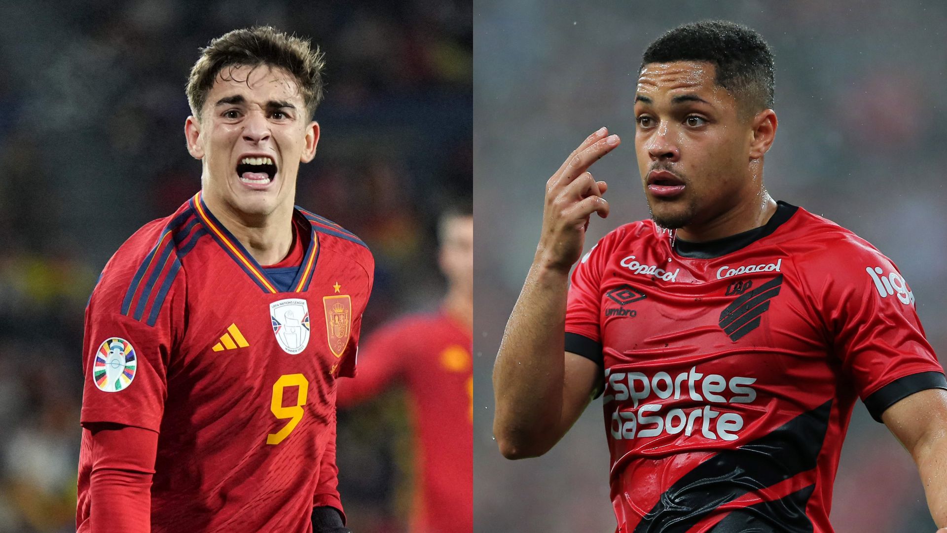 GFX Info Gavi Vitor Roque 2023