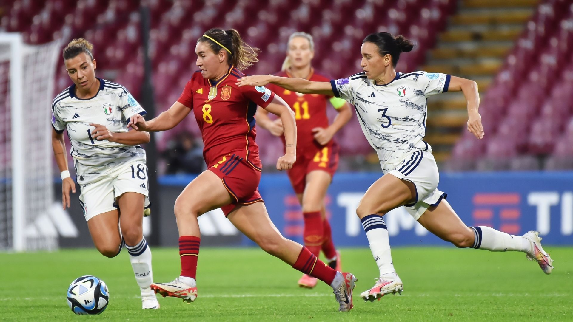 Italia España Nations League UEFA femenina