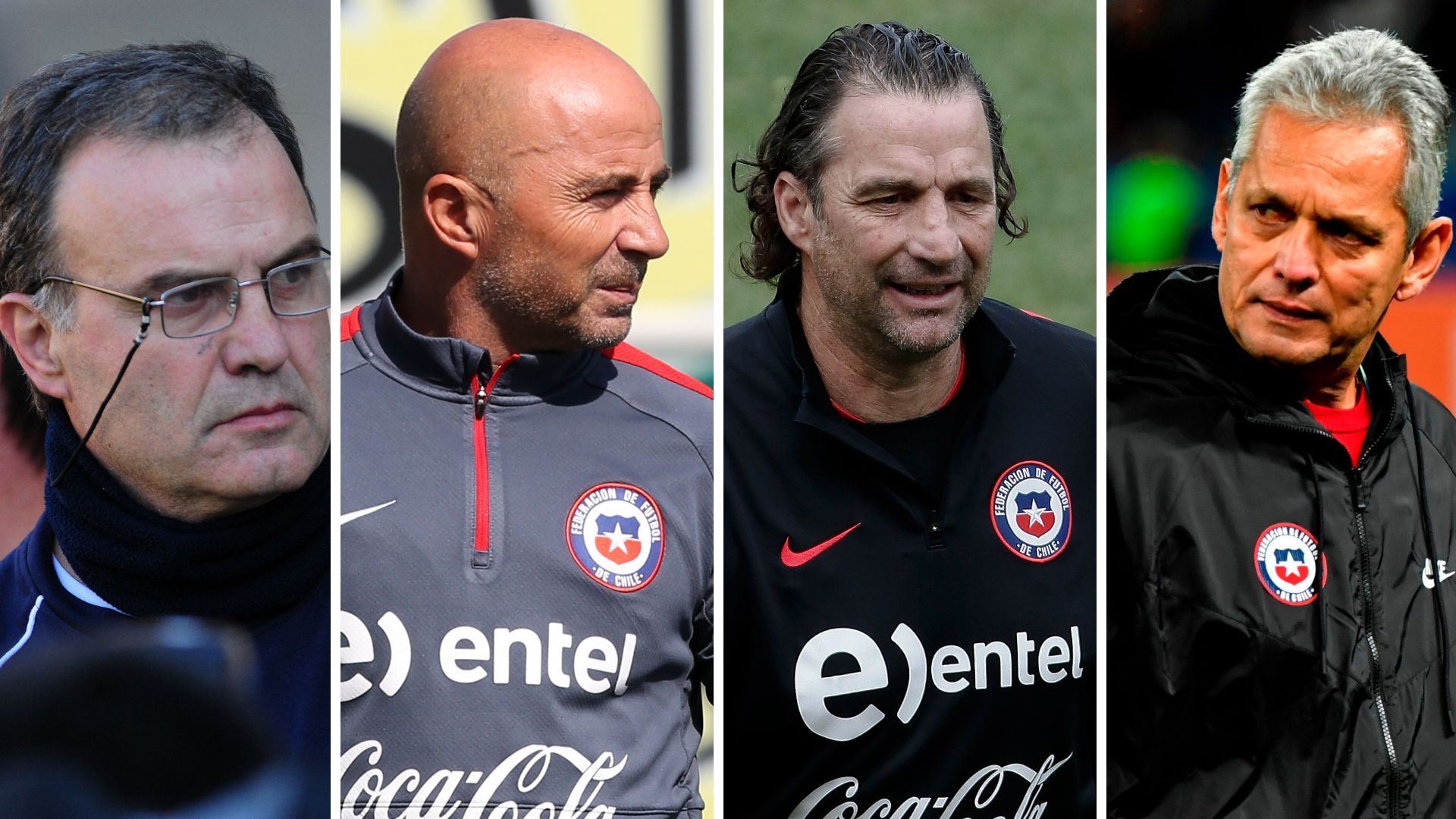 Bielsa - Sampaoli - Pizzi - Rueda Selección chilena