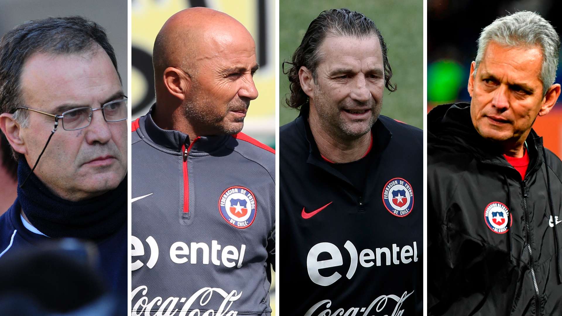 Bielsa - Sampaoli - Pizzi - Rueda Selección chilena