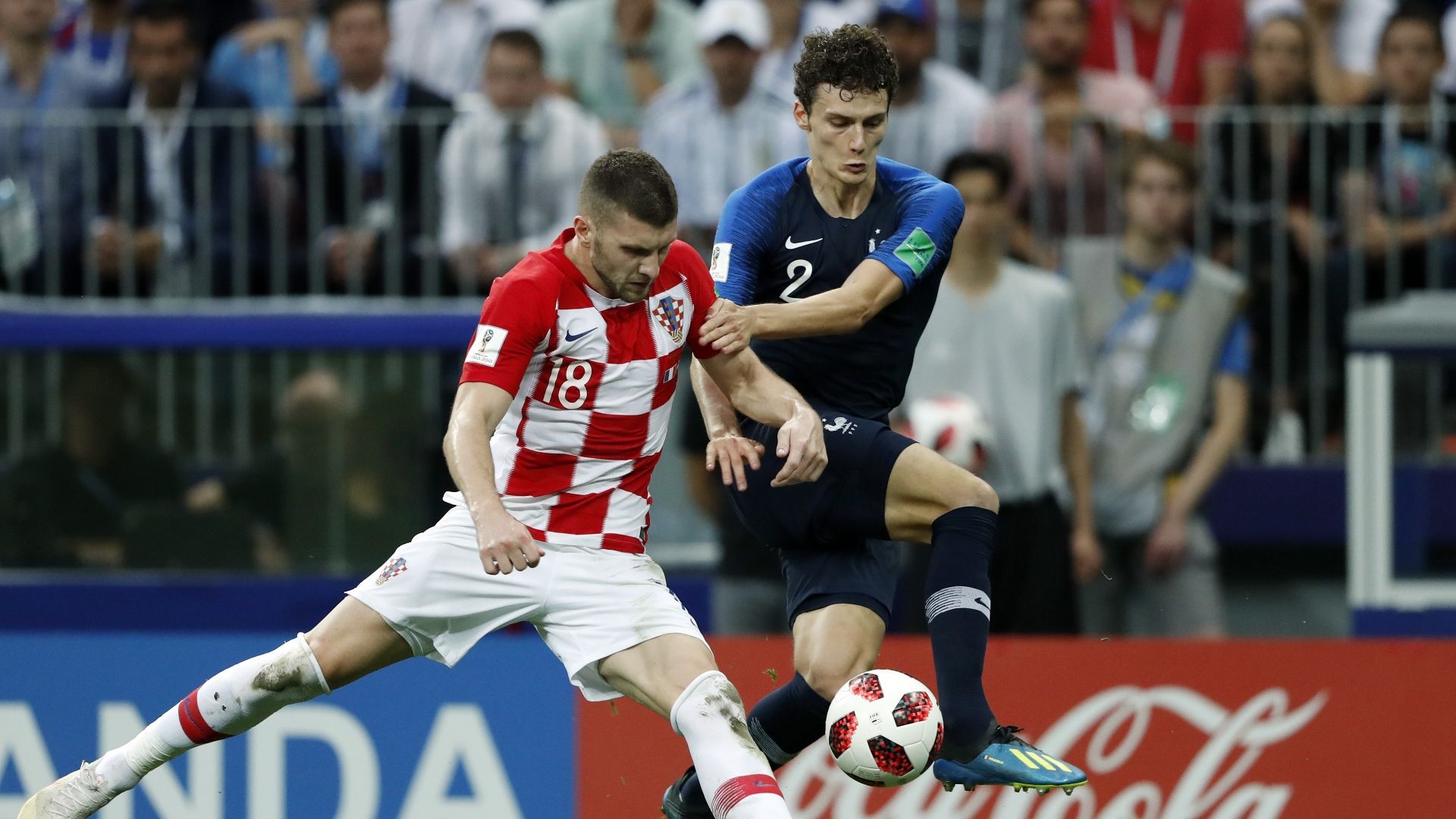 Ante Rebic, Benjamin Pavard, Croatia, France