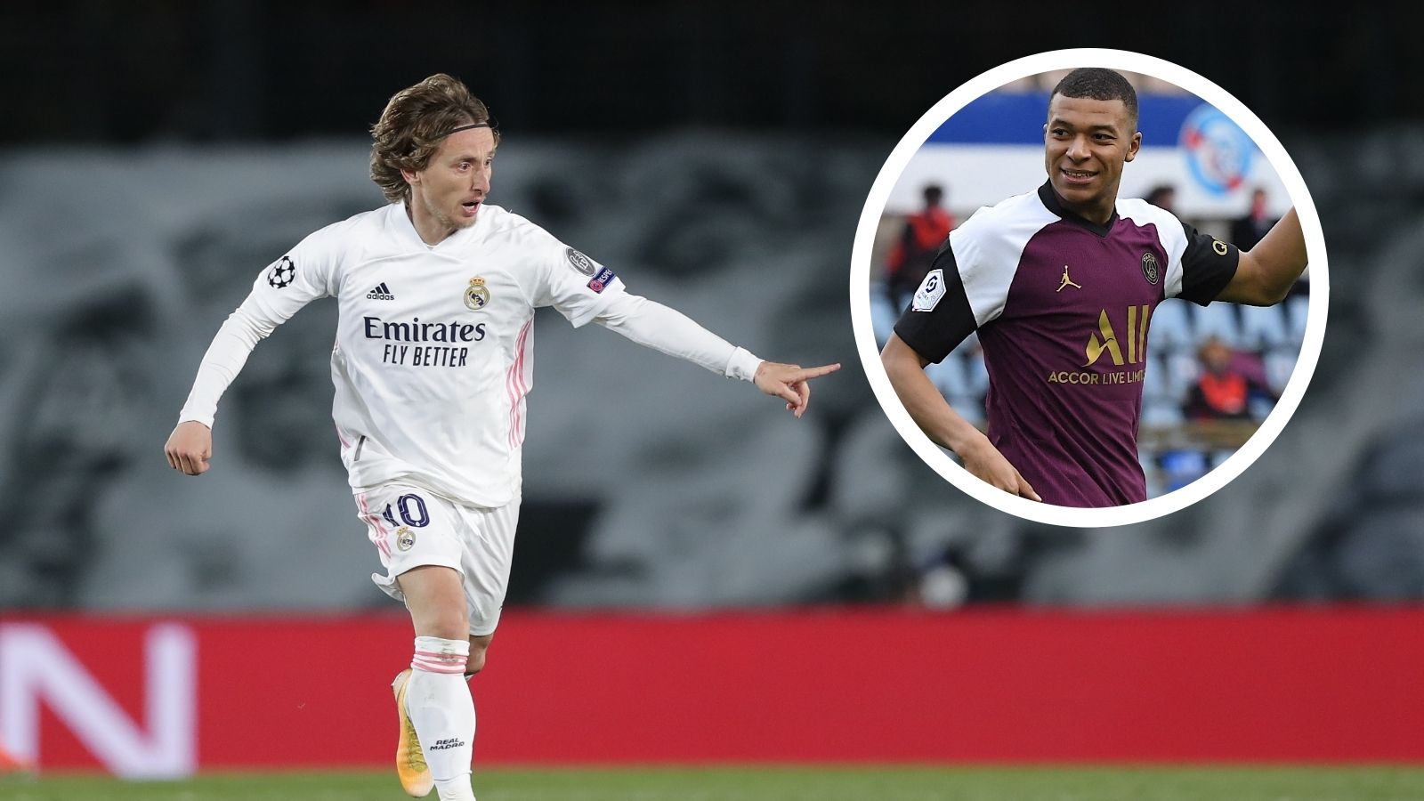 Luka Modric Kylian Mbappe