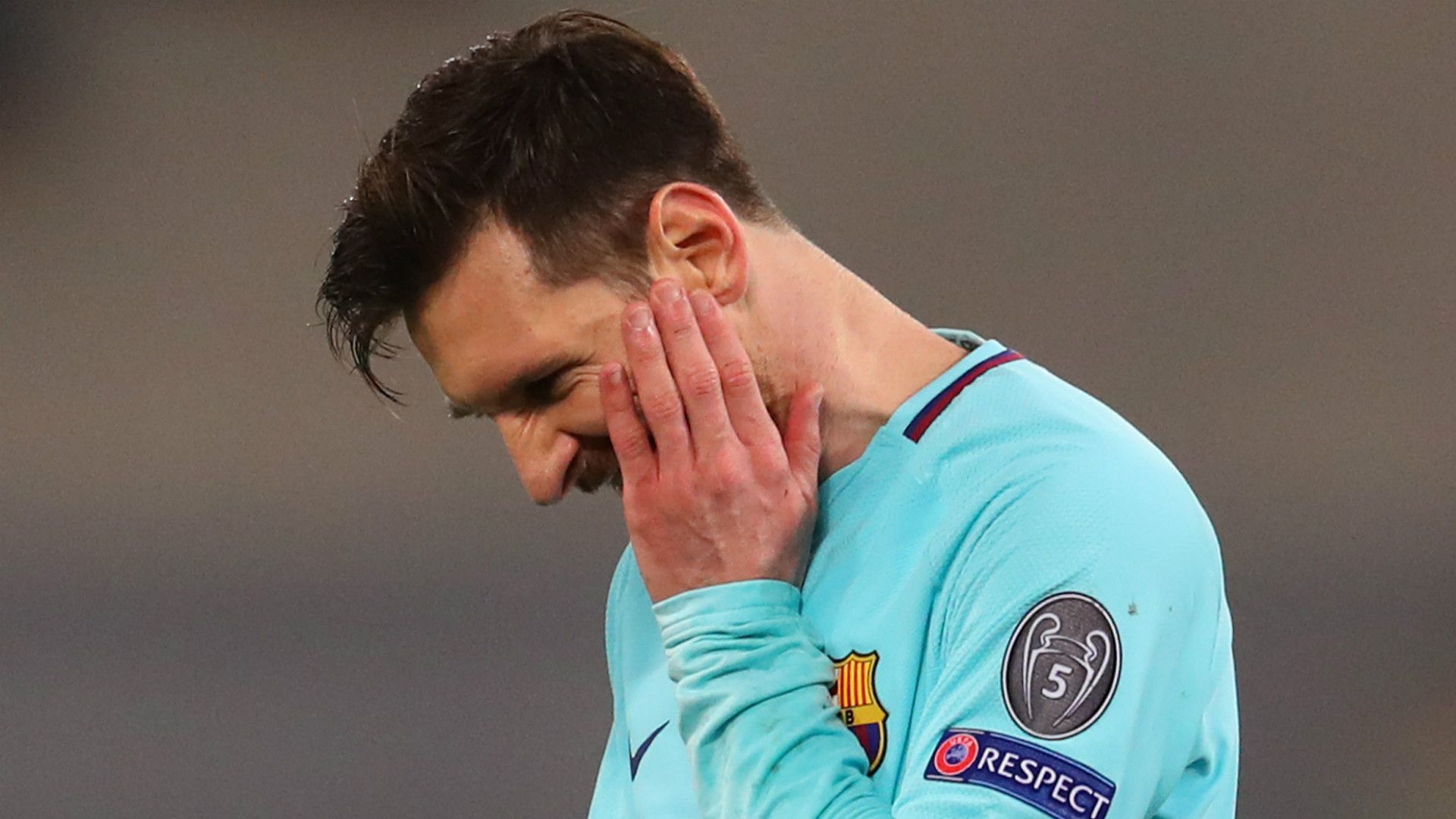 Lionel Messi Roma Barcelona Champions League