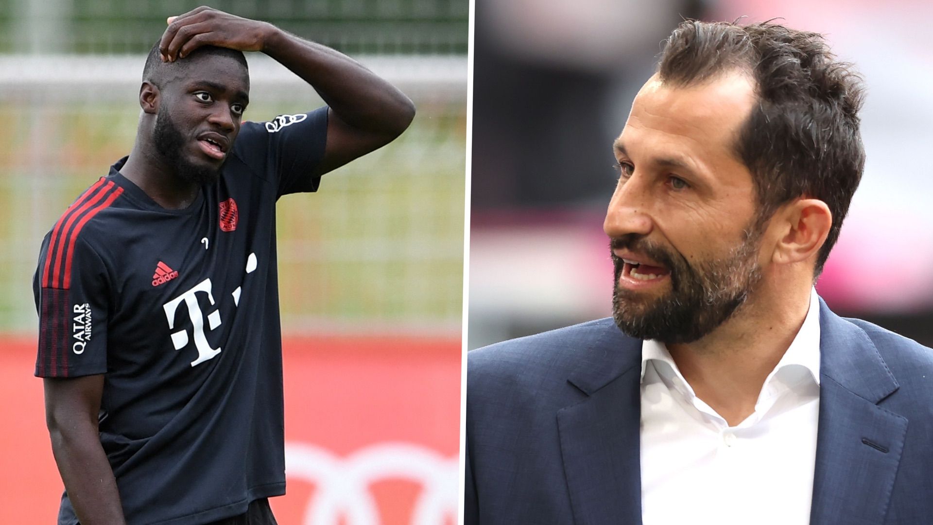 GFX Dayot Upamecano Hasan Salihamidzic