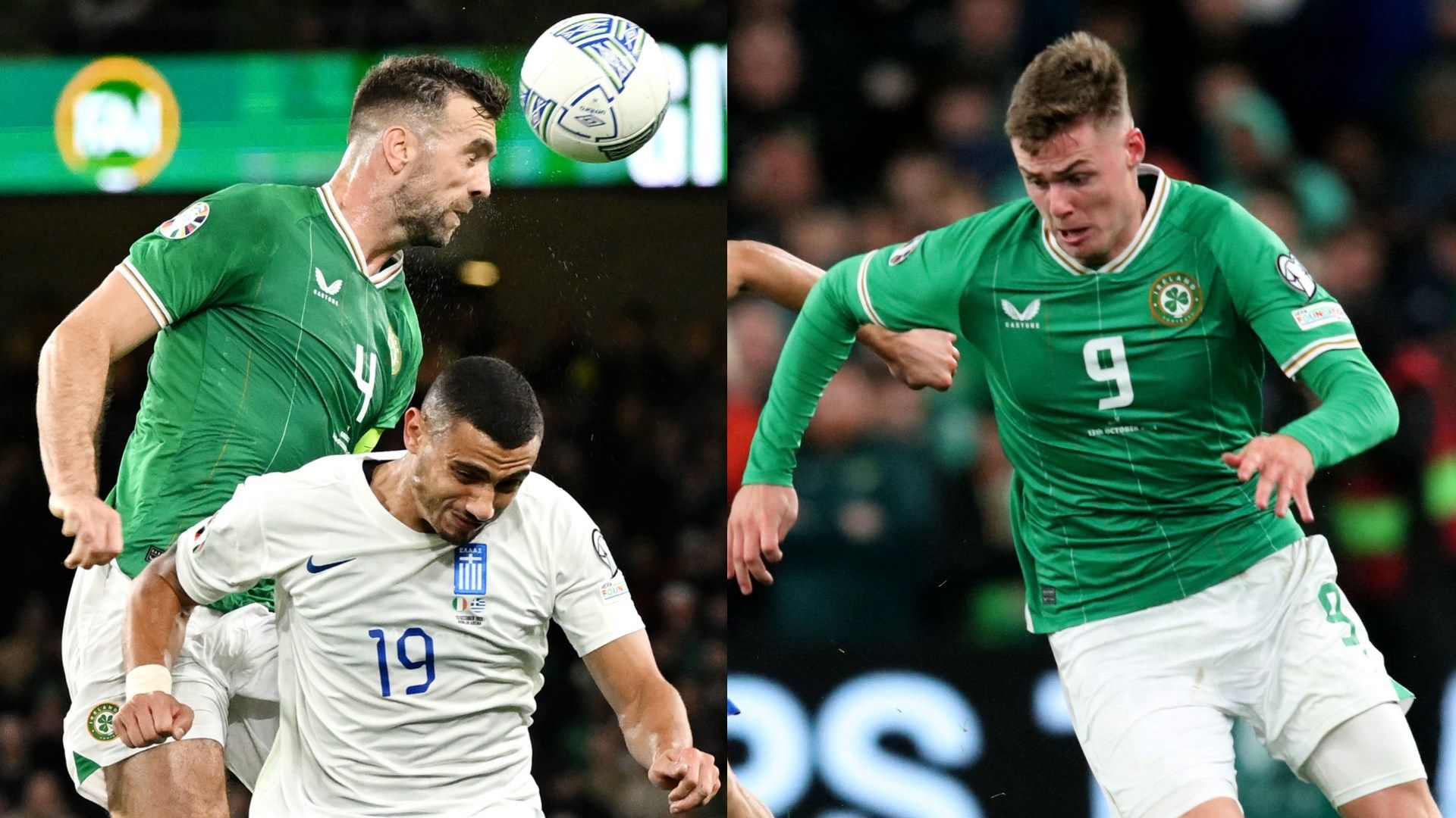 Shane Duffy Evan Ferguson Ireland 2023