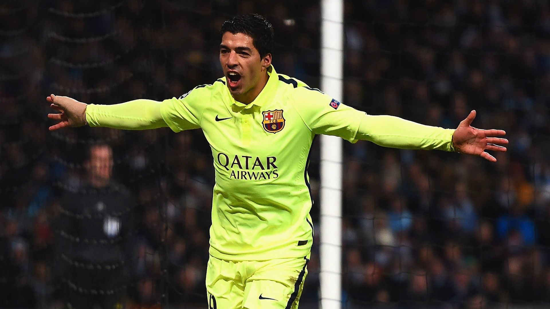 Luis Suarez Barcelona vs Manchester City