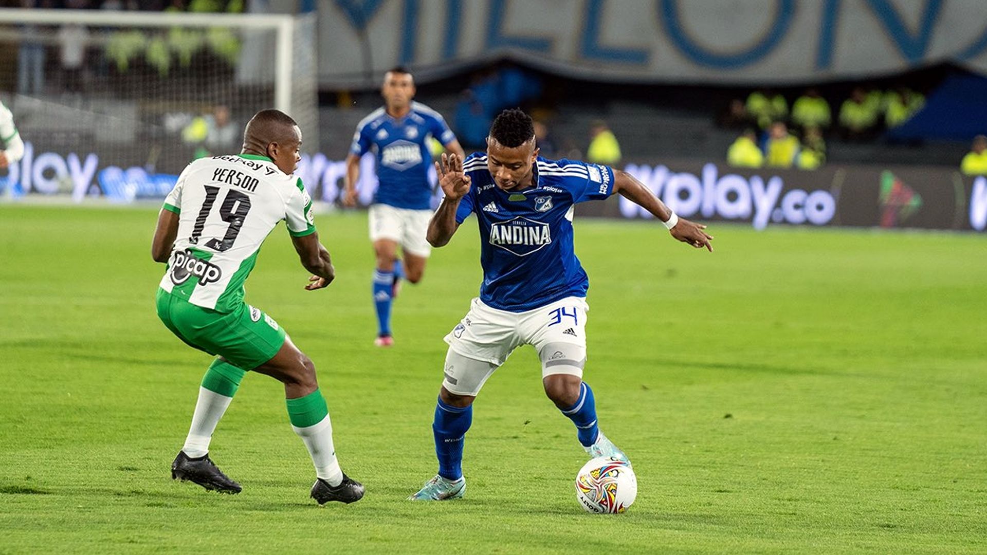 Millonarios Atlético Nacional Liga BetPlay 2023