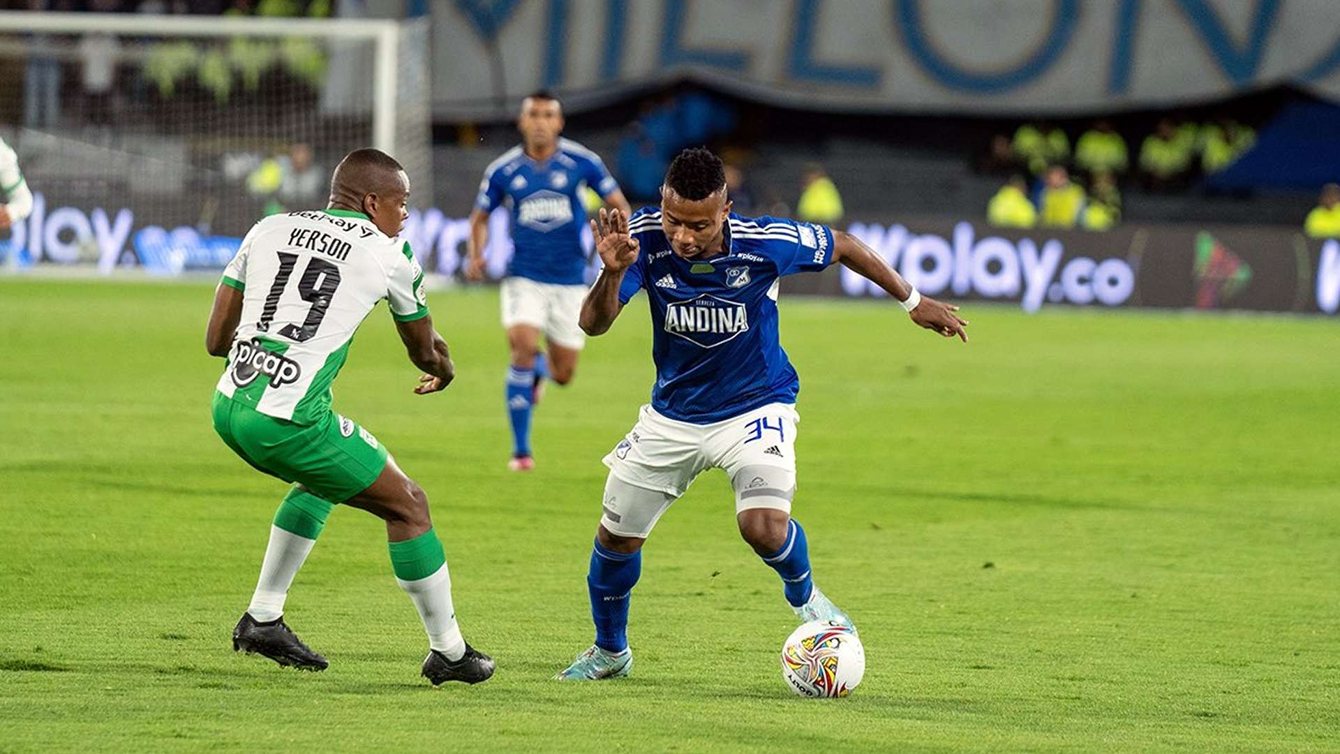 Millonarios Atlético Nacional Liga BetPlay 2023
