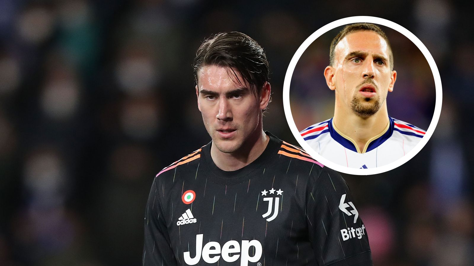 Dusan Vlahovic, Franck Ribery GFX