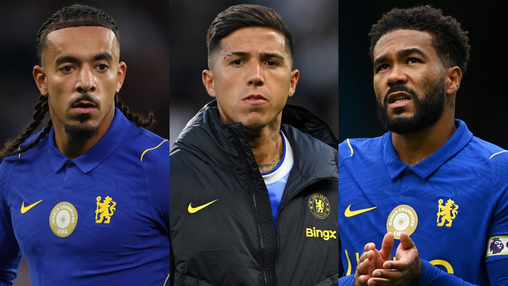 Malo Gusto Enzo Fernandez Reece James Chelsea