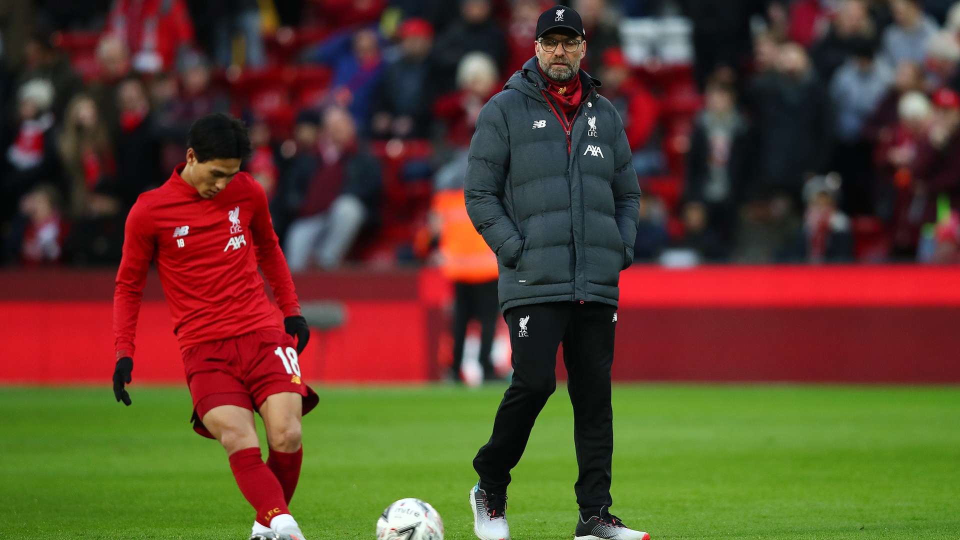 2020-01-12 Minamino Takumi Klopp Liverpool