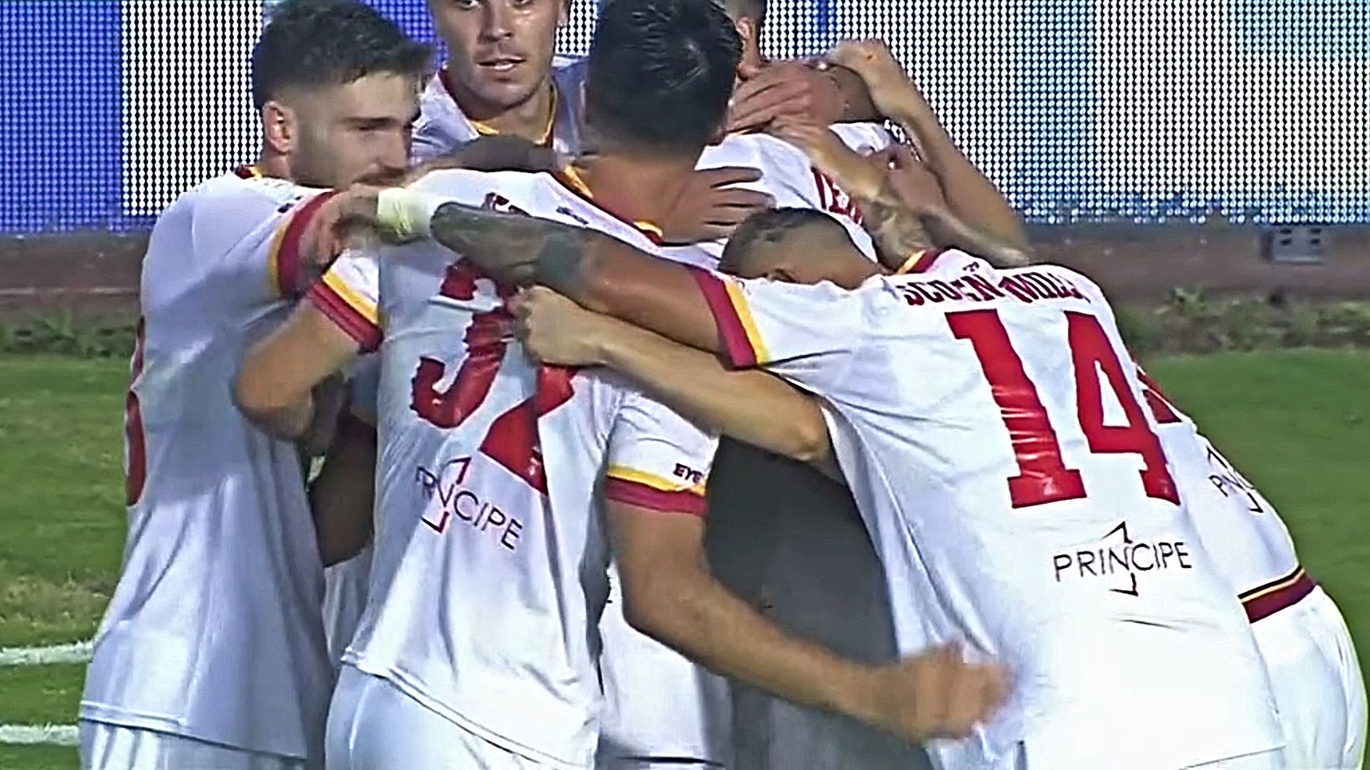 Catanzaro celebrating