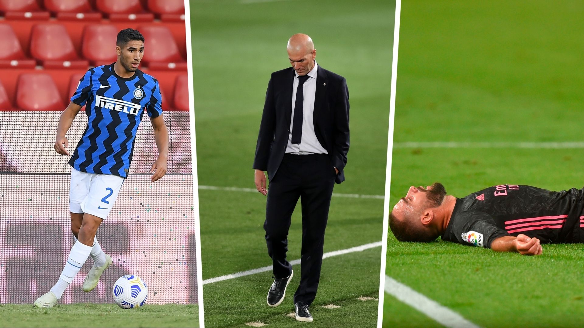 Achraf Hakimi Dani Carvajal Zidane