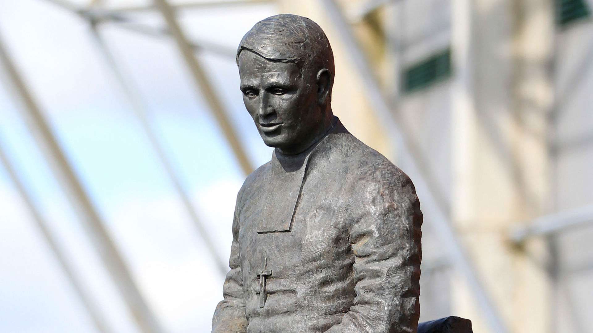 Brother Walfrid statue Celtic Park