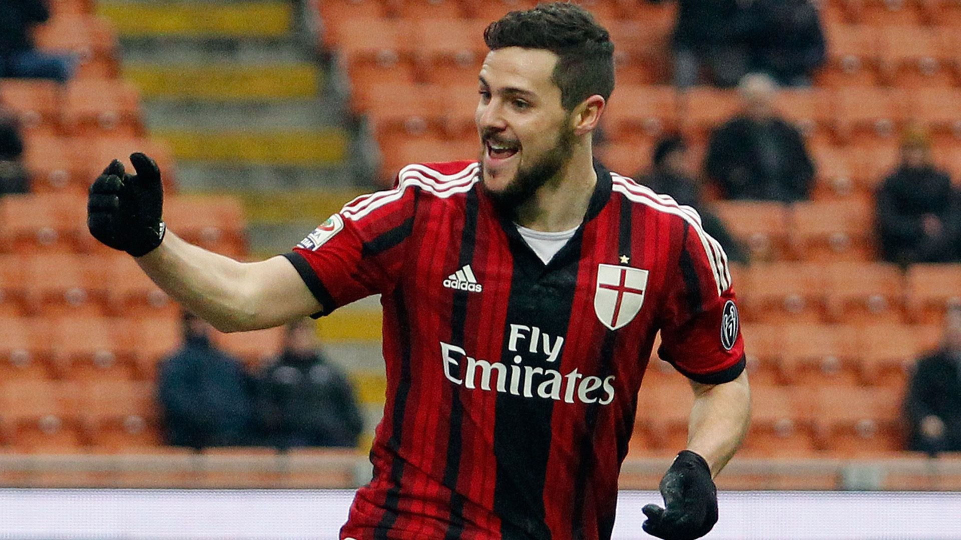 Mattia Destro Milan Empoli Serie A