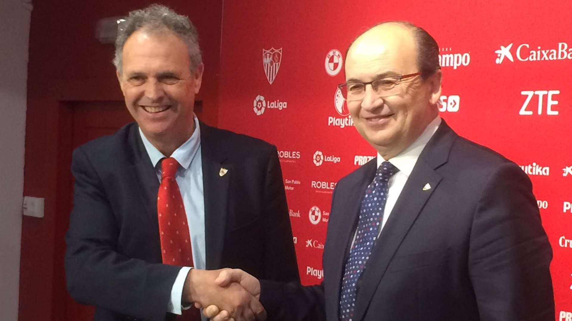 Joaquín Caparros José Castro Sevilla FC