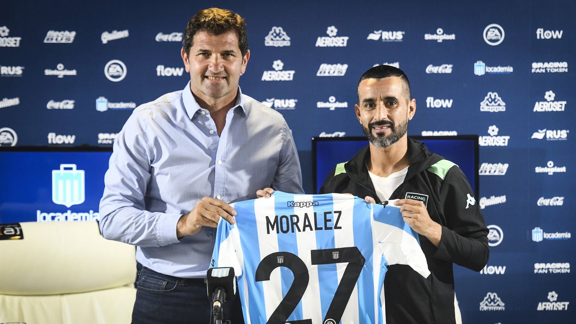 maxi moralez racing presentacion 2022