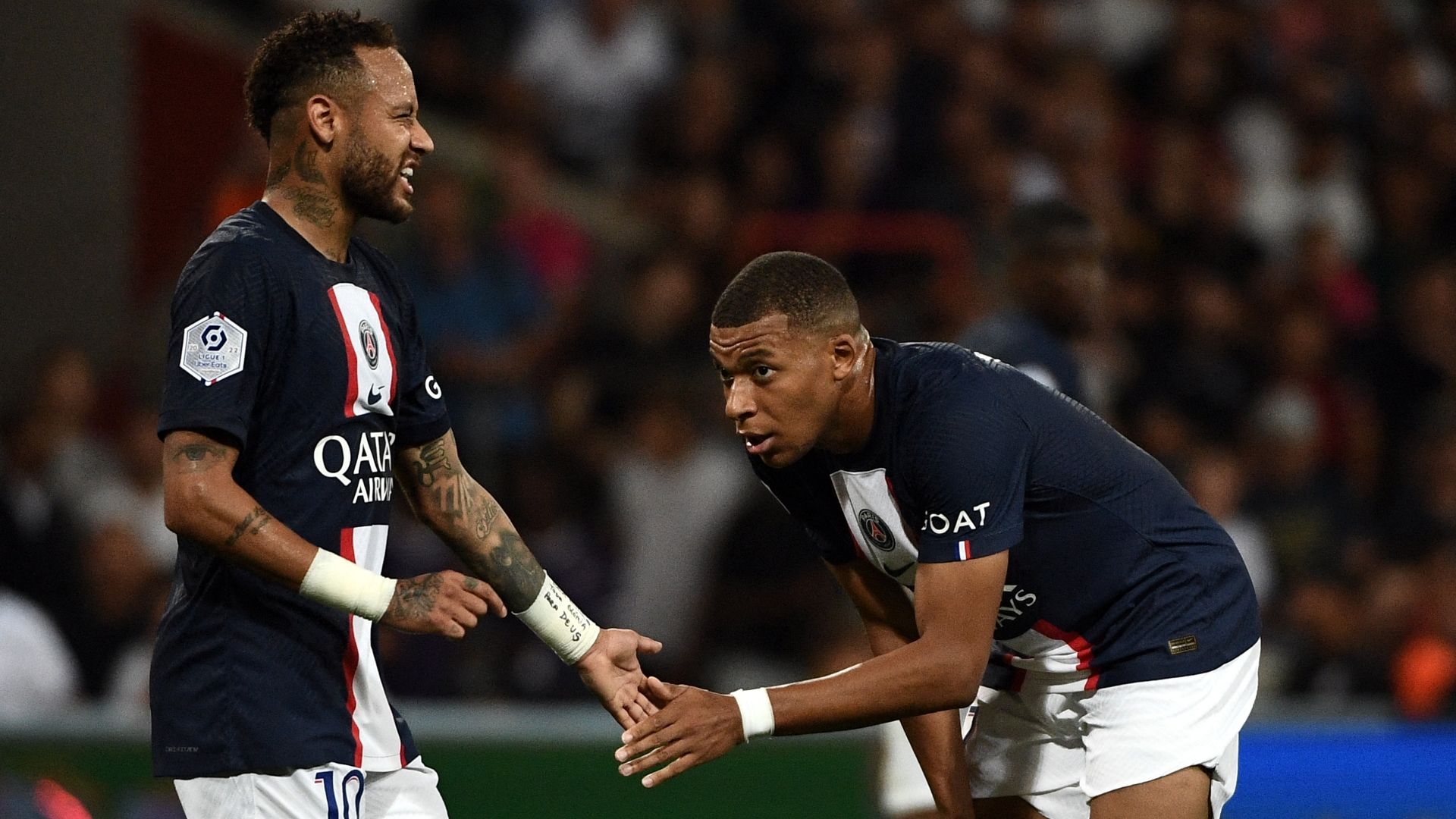 Kylian Mbappe Neymar PSG 2022-23