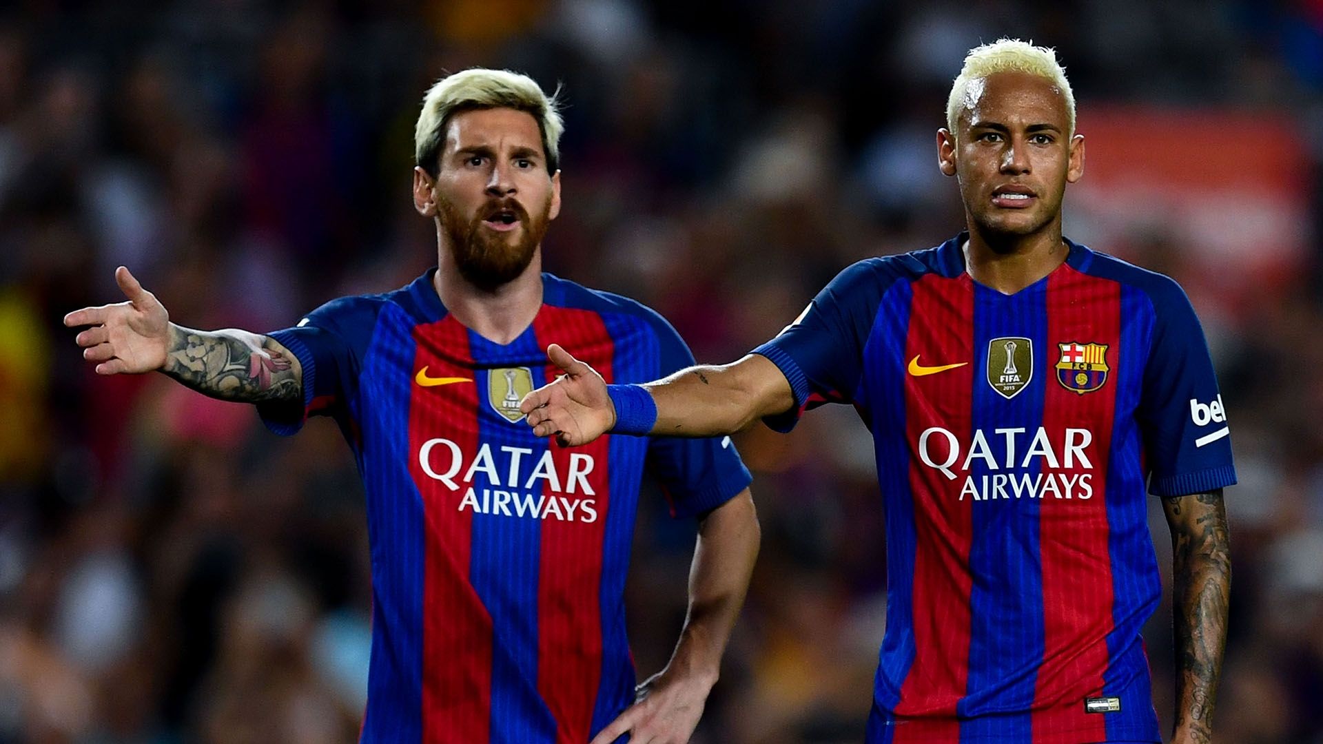 Lionel Messi Neymar Barcelona
