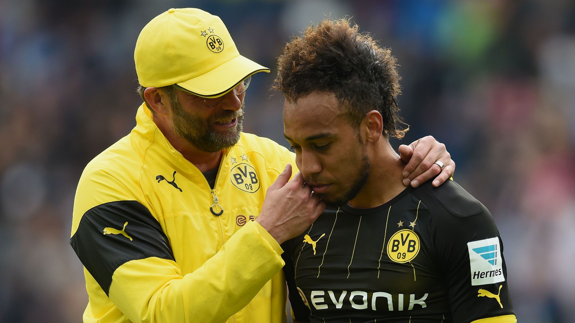 Aubameyang Klopp Dortmund