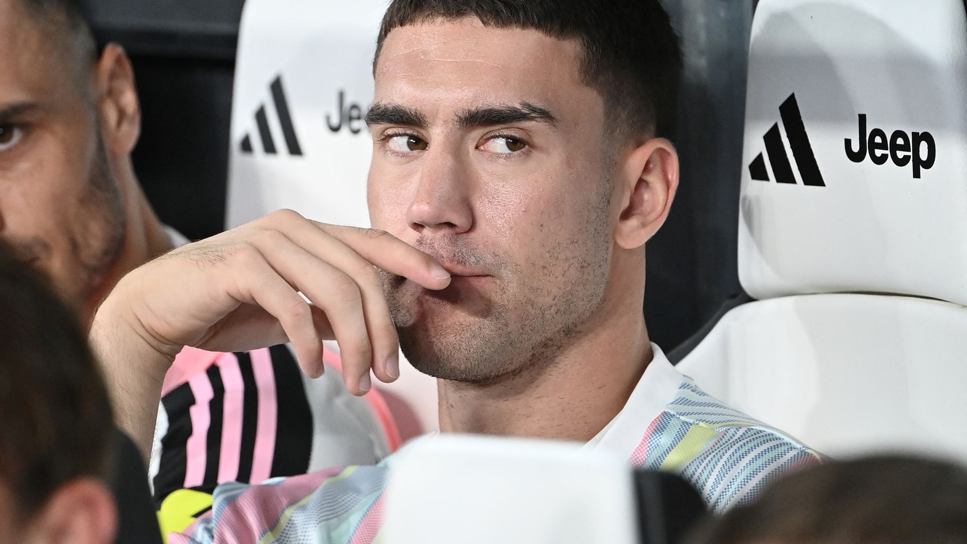 Vlahovic panchina Juventus