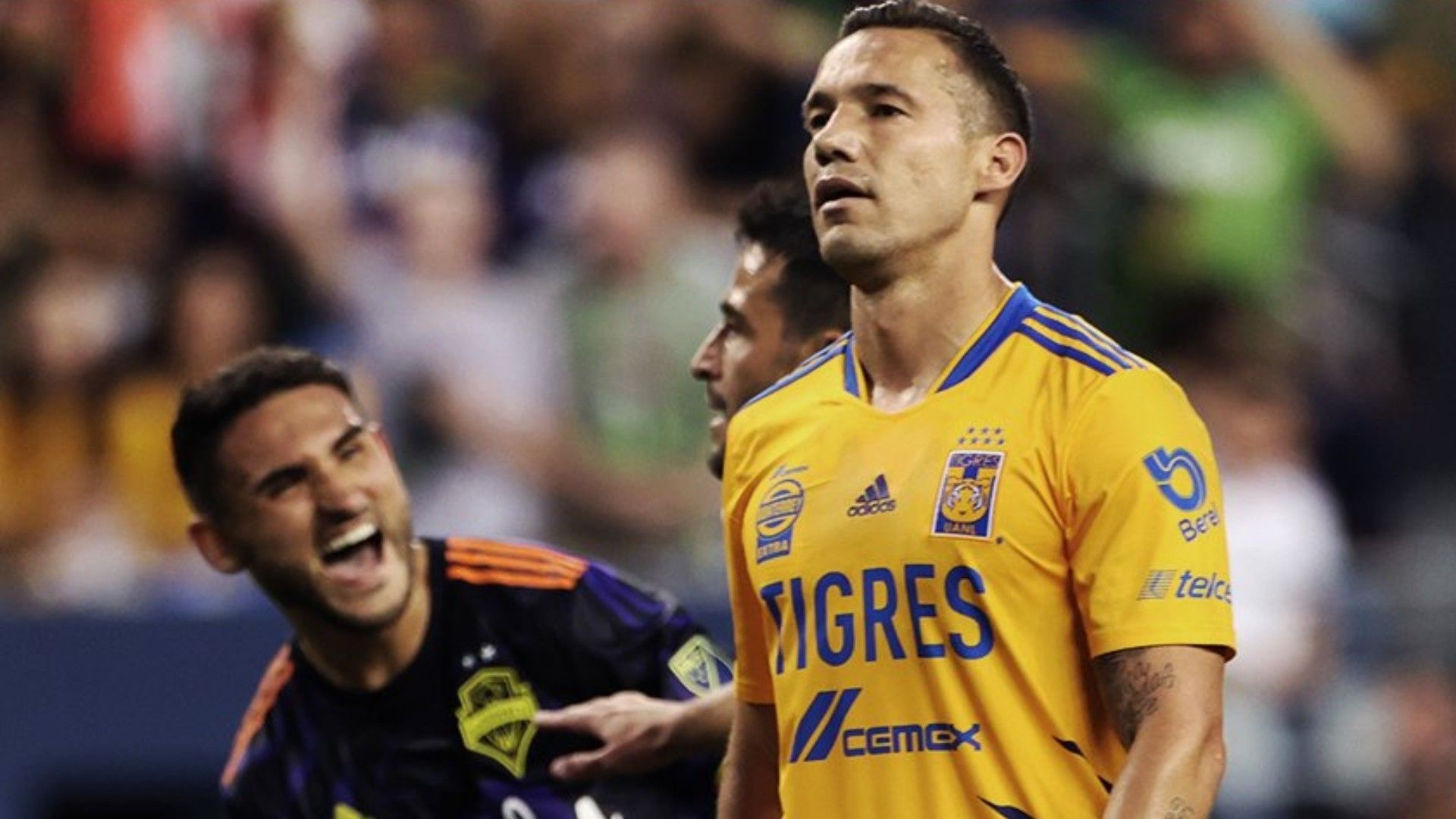 Jesús Dueñas Tigres Seattle Sounders Leagues Cup 2021