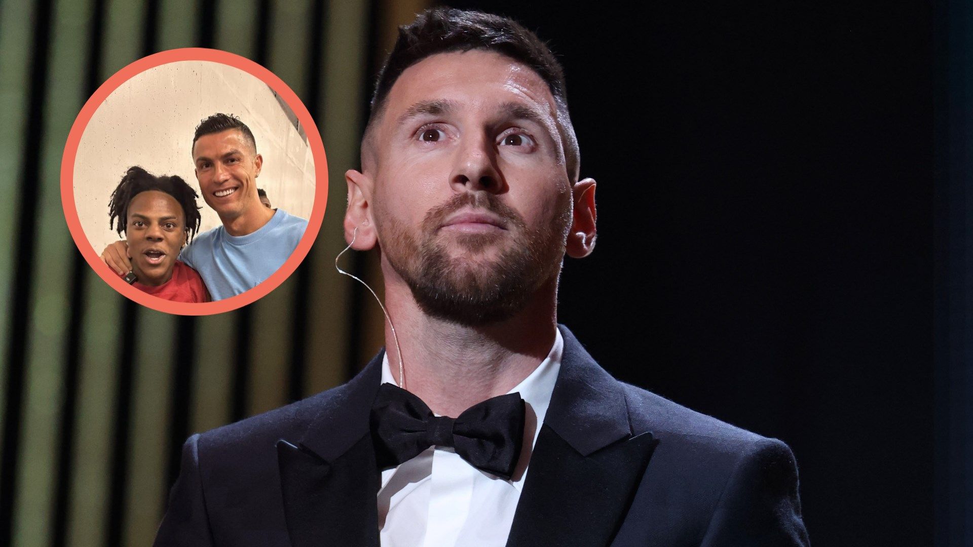 Messi Cristiano Ronaldo Speed Ballon d'Or 2023