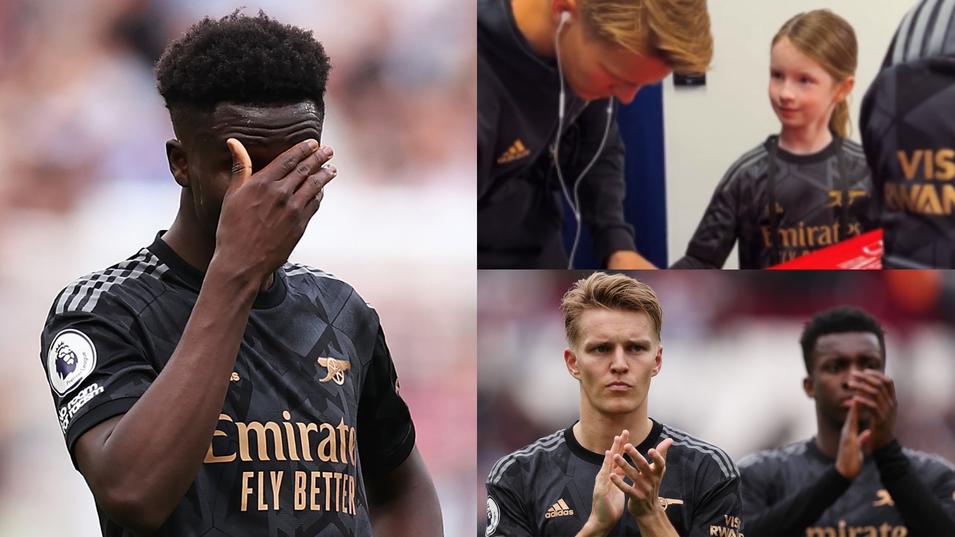 Arsenal mascot West Ham