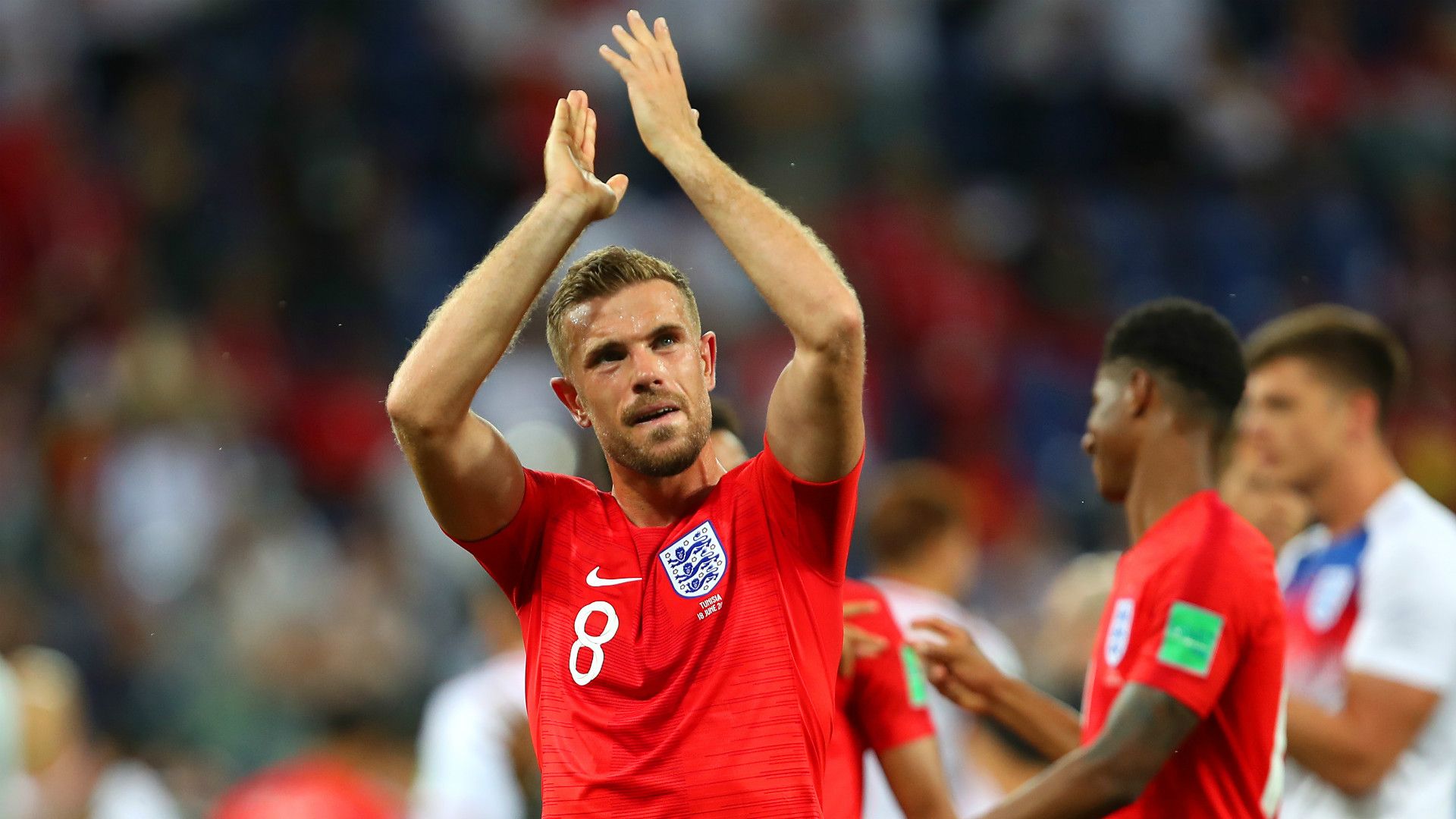 Jordan Henderson England vs Tunisia World Cup