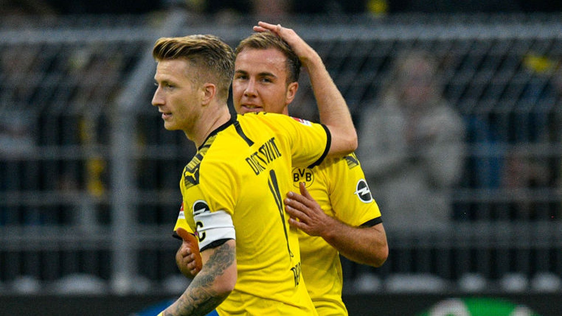 Marco Reus Mario Götze BVB Bundesliga 28092019