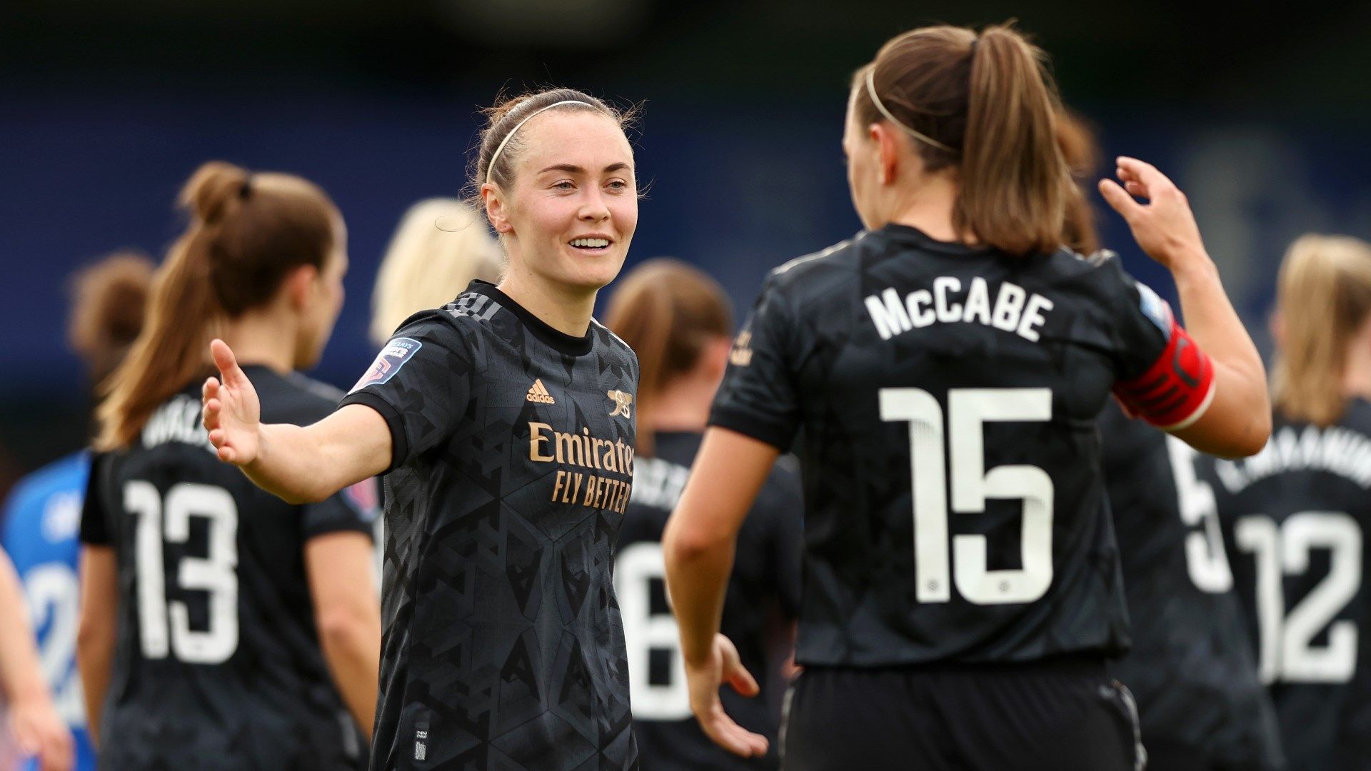 Caitlin Foord Katie McCabe Arsenal Women 2022-23