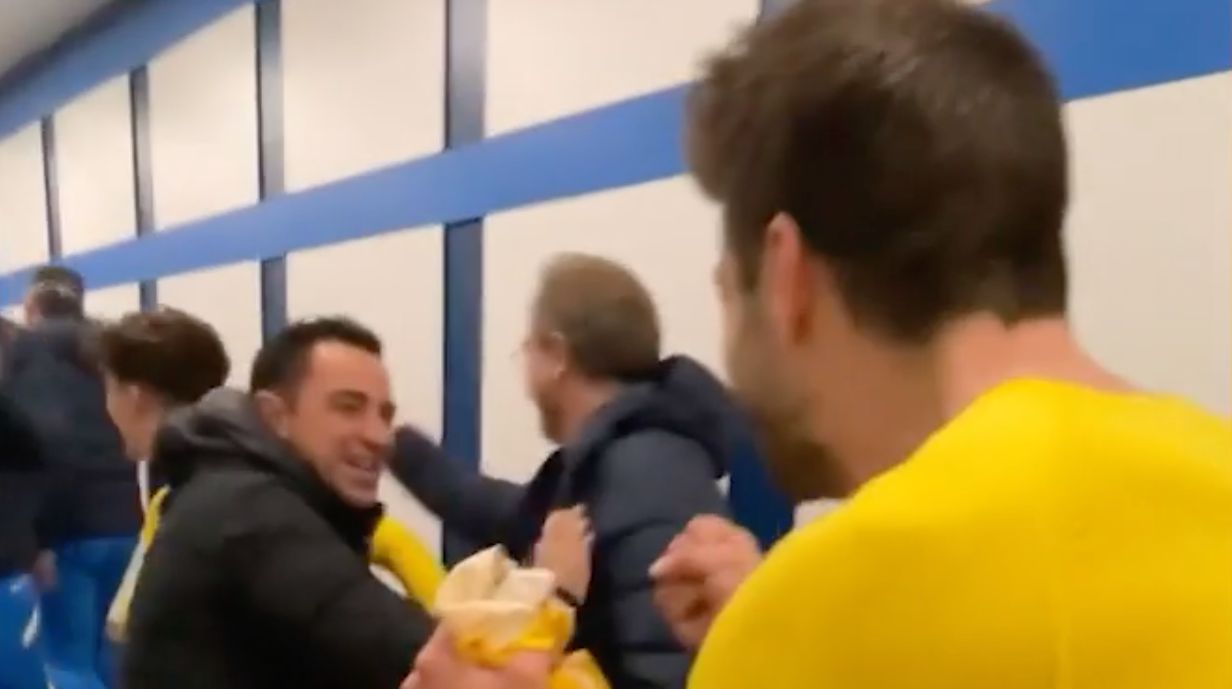 Xavi Gerard Pique Barcelona 2021